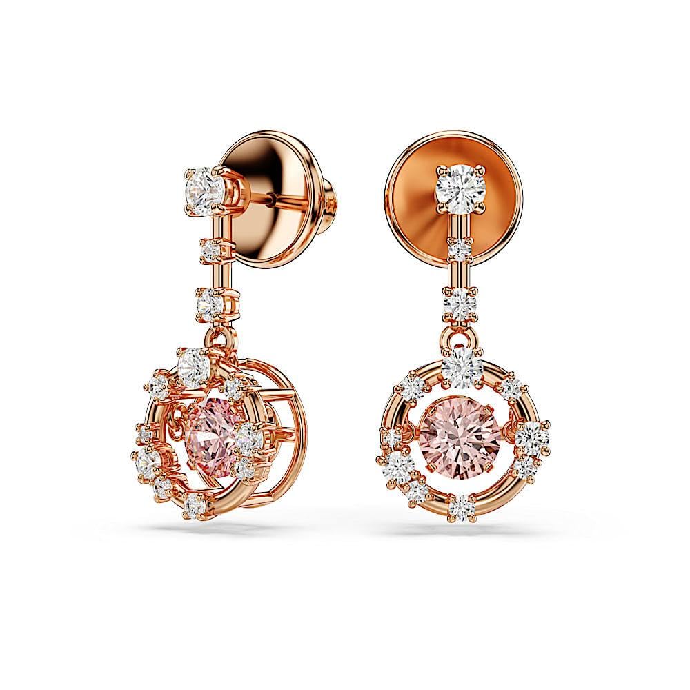 Swarovski Constella 5744239 Pendientes rosa