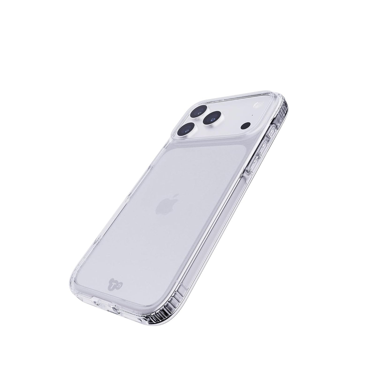 Tech21 EvoClear Funda para iPhone 17 Pro MAX - Transparente | Funda Protectora Delgada | Protección contra Impactos | Compatible con Carga inalámbrica