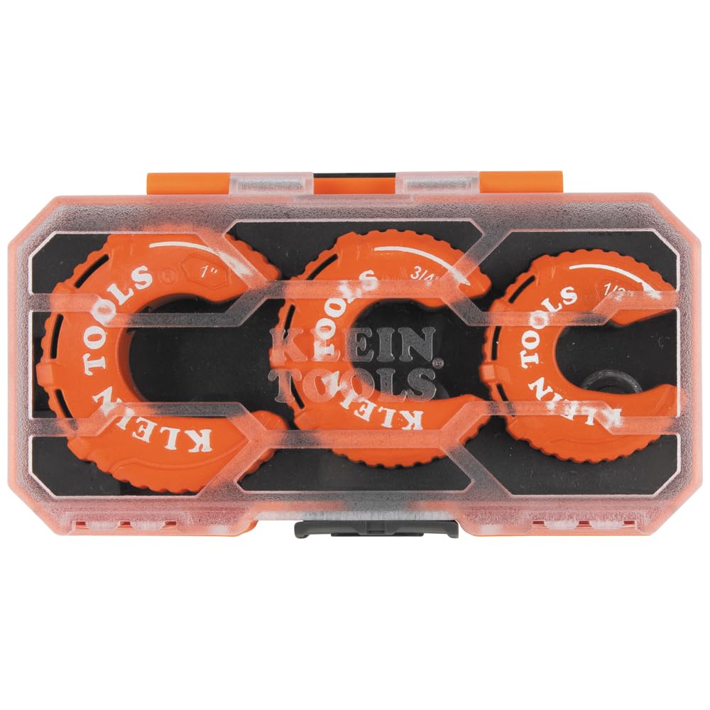 Klein Tools Juego de Cortadores de Tubos de Cobre Estilo C 3 Piezas 50048