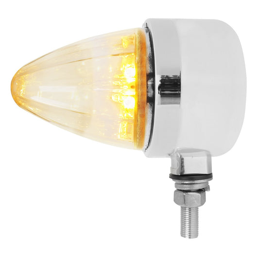 GG Grand General Luz Pedestal Una Cara 19 LED 81971 Ámbar Transparente