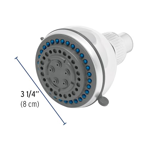 Foset Aqua R-508S, Regadera plástica, 5 funciones, sin brazo, Aqua