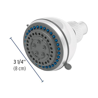 Foset Aqua R-508S, Regadera plástica, 5 funciones, sin brazo, Aqua