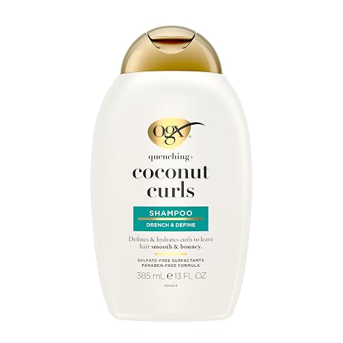 OGX, Shampoo de Coco para Rizos, 385 ml