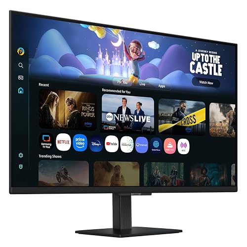 Samsung Smart Monitor LS32FM500ELXZX 32" FHD 60Hz, Panel VA, TV Plus, Resolución FHD, Tiempo de Respuesta 4ms (GTG), Brillo 200 CD/m