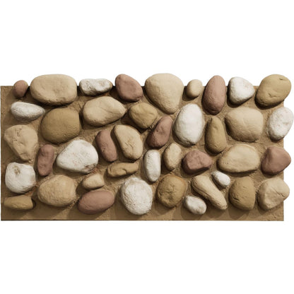 Ekena Millwork PNU24X48RRCD StoneCraft River Rock - Paneles de imitación para dunas
