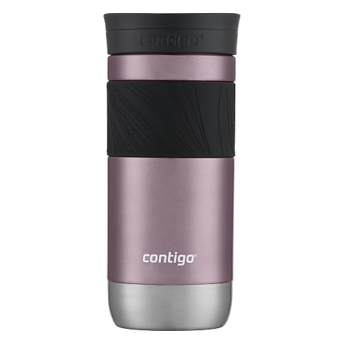 Contigo Vaso Térmico Acero Inoxidable 473 ML Lila Gloss Antiderrames Byron 2.0 Caliente Hasta por 9 Horas Libre de BPA