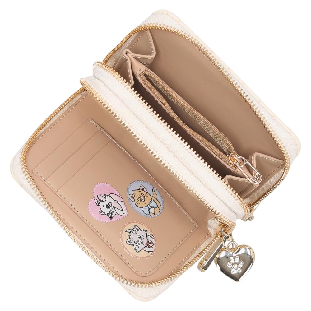 W Capsule Aristocats Cartera para Mujer Beige HBGARROSH21CW