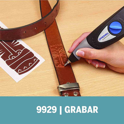 Dremel 9929 Punta Diamantada para Uso Continuo con Grabador