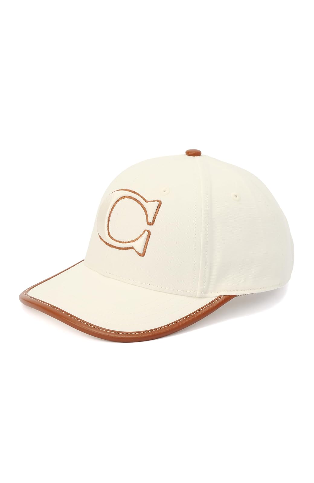 Coach C Cotton Canvas Baseball Hat Gorra de béisbol Mujer