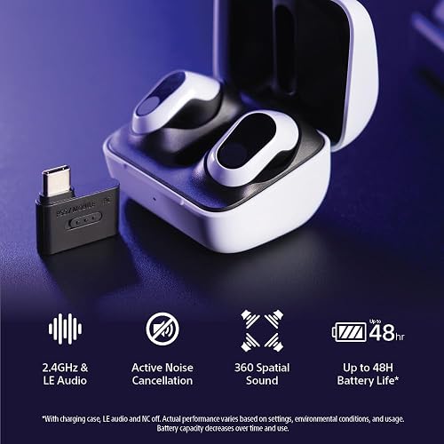 Earbuds Inalámbricos para Juegos Sony INZONE Buds con Cancelación de Ruido - Blancos