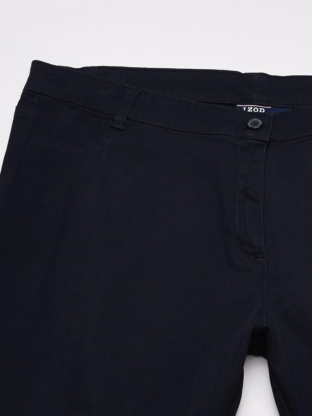 IZOD Pantalón de satén elástico de 5 Bolsillos para Junior's Uniform