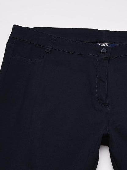 IZOD Pantalón de satén elástico de 5 Bolsillos para Junior's Uniform