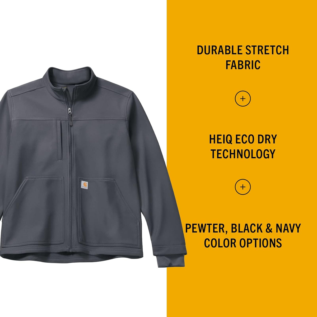 Carhartt Men's Fluid Resistant Fleece Jacket Chaqueta Hombre