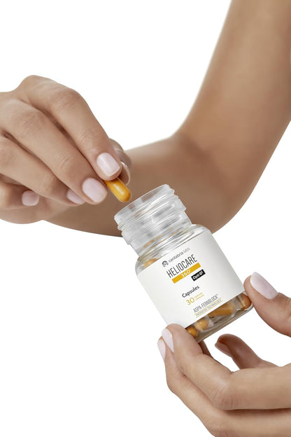 Heliocare 360° 500 Mg Suplemento Alimenticio 30 Cápsulas | 500 mg, 30 cápsulas, protección solar avanzada, Fernblock+