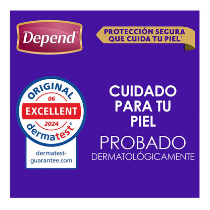 Depend Toallas Húmedas para Incontinencia, Caja con 756 toallas (18 paquetes de 49 toallas c/u), hipoalergénicas, extra grandes y sin alcohol