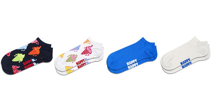 Happy Socks 4-pack Ice Cream Low Socks Calcetines Unisex adulto
