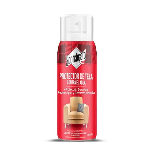 Scotchgard - 3M Protector de Telas y Tapicería, 283 g | Ideal para superficies amplias, Repele líquidos, Protege de derrames, Previene manchas, Facilita la limpieza