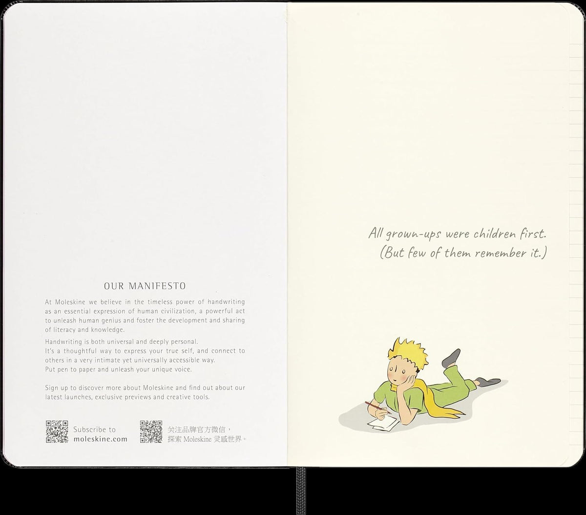 Moleskine - Cuaderno de edición limitada Le Petit Prince (5 x 8,5)
