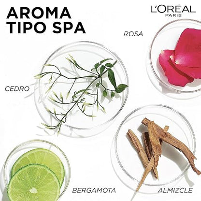 L'Oreal Paris, Acondicionador Con Hoja De Romero Ever Pure Moisture, Hidrata Y Cuida El Color Para Todo Tipo De Pelo Teñido, Sin Sulfatos, 250Ml