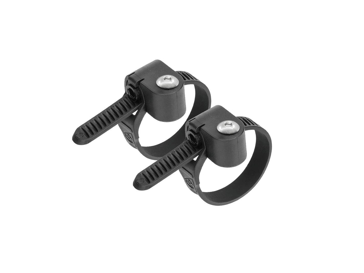 Topeak Versa - Soporte para Bicicleta (2 Piezas por Juego), Color Negro, 20-60 mm