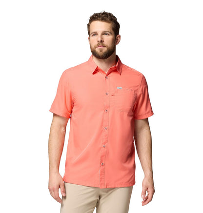 Columbia Slack Tide Camp Camisa de Pesca Manga Corta para Hombre - XXL - Melonade