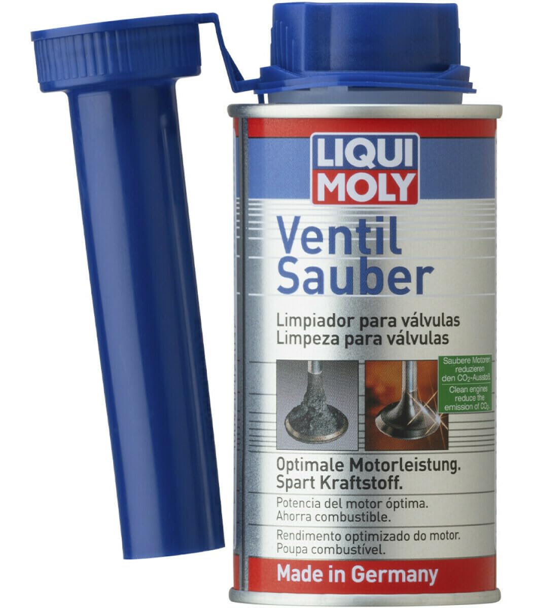 Liqui Moly Ventil Sauber Aditivo para Gasolina para Limpieza de Válvulas y Sistemas de Inyección electrónicos.