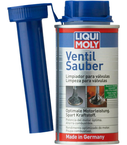 Liqui Moly Ventil Sauber Aditivo para Gasolina para Limpieza de Válvulas y Sistemas de Inyección electrónicos.
