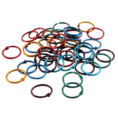 Hygloss Products, Inc Hygloss Products Book Rings, 2 inch, Assorted Colors