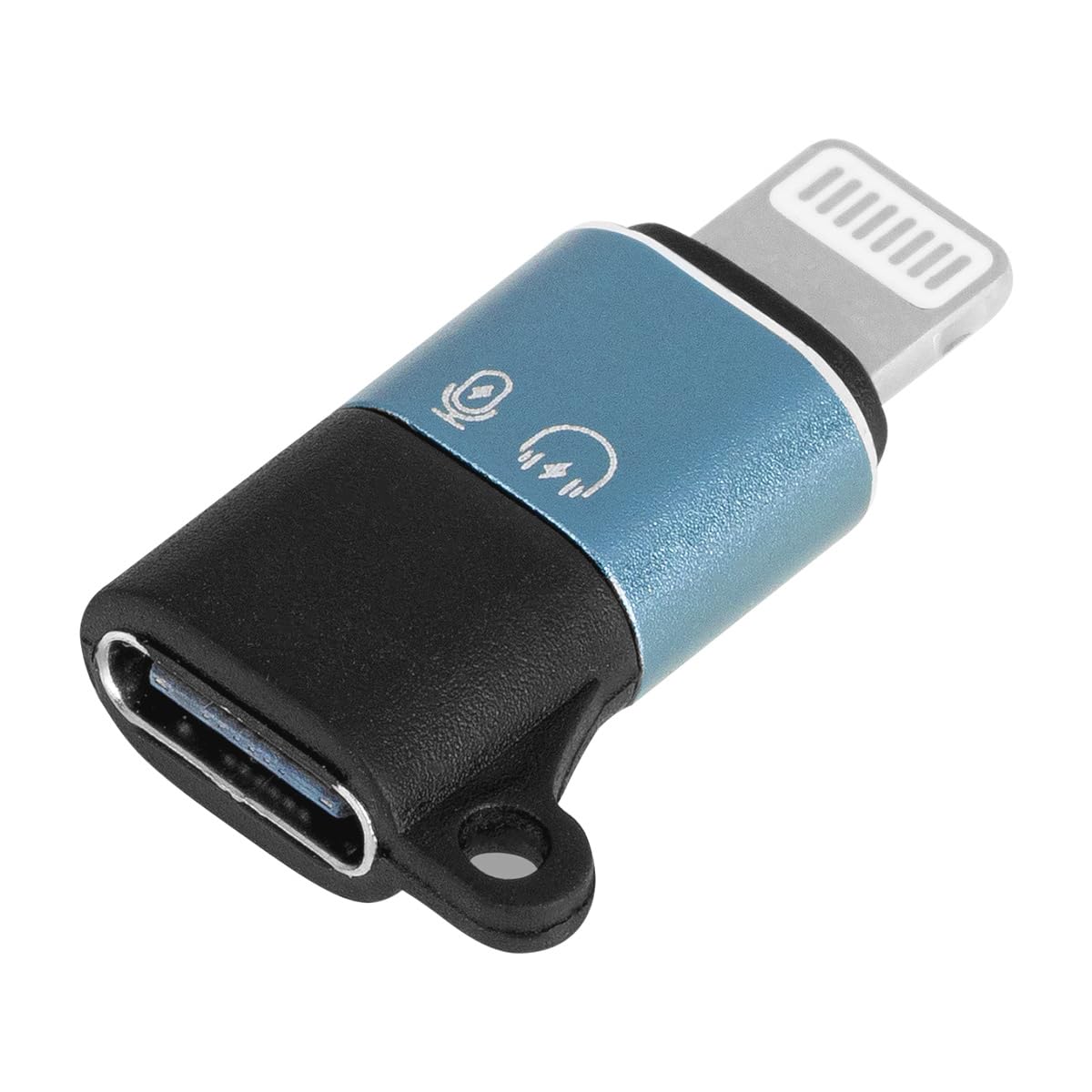 Mitzu Kit MICROFONOS LAVALIER para Todo Tipo DE Contenido DE Medios con REDUCCIÓN DE Ruido DSP/Wireless/Receptor Tipo C/USB/Lightning Negros