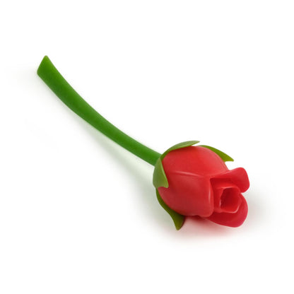 Fred Roses are Read Flower - Juego de 2 marcadores de página de rosa, silicona suave y flexible, ideal para novelas románticas, amantes de los libros y día de San Valentín