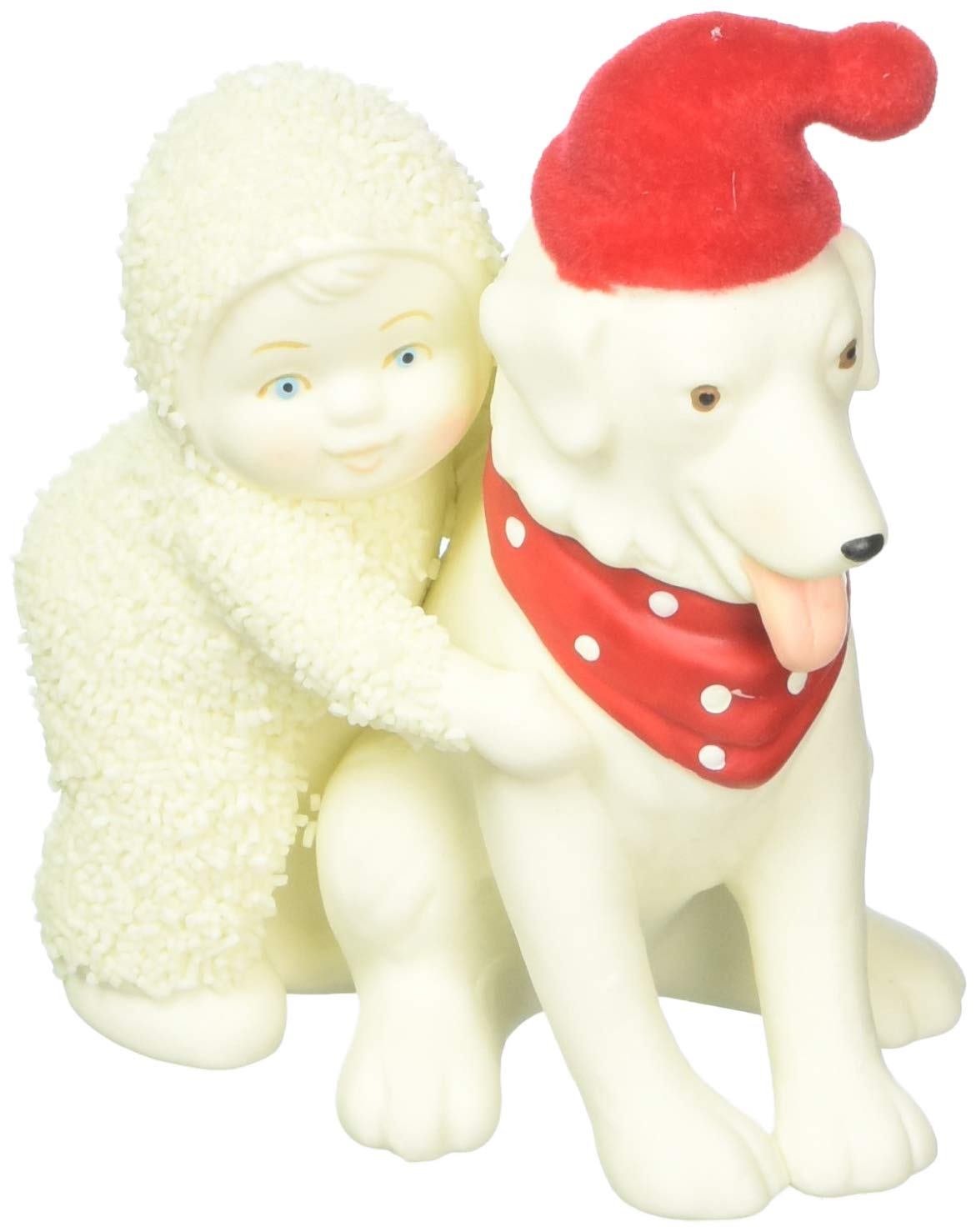 Department 56 Snowbabies - Adorno Colgante de Porcelana Best Friends, 2.75" para Navidad