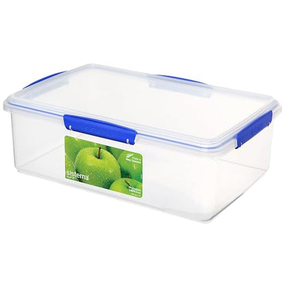 Sistema Klip It colección Rectángulo contenedor de almacenamiento de alimentos, 33.8 oz/4.2 tazas, Transparente, 232 Ounce, 1