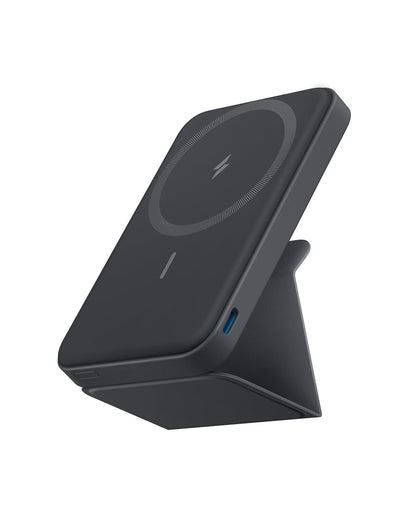 Anker Power Bank Magnética 5,000 mAh con Soporte Plegable USB-C - Negro
