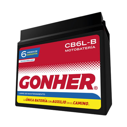 Acumulador de Moto Cb6l-b Agm Gonher