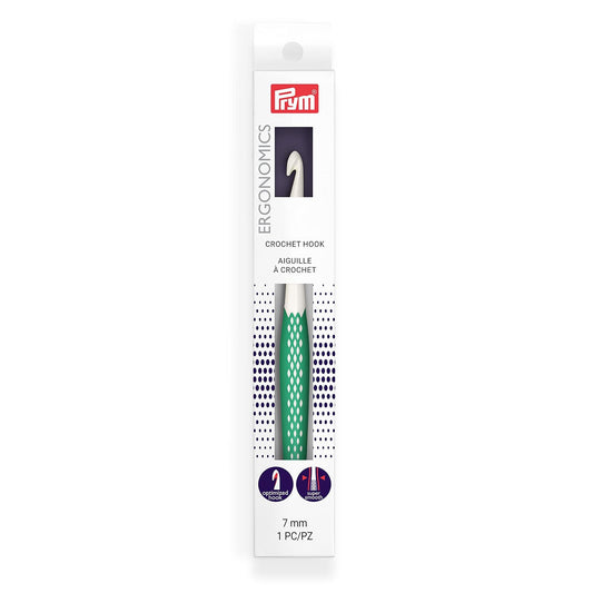 Prym Ergonomics - Gancho de ganchillo (7 mm)