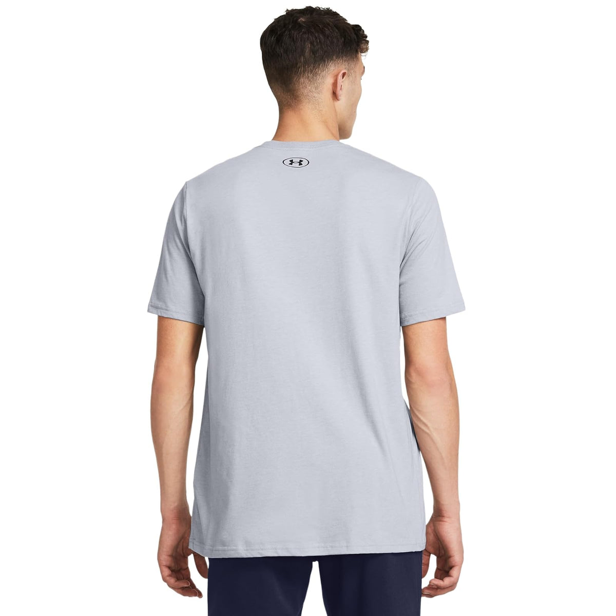 Under Armour Playera Manga Corta Deportiva UA GL Foundation Update SS para Hombre Talla M Color Gris