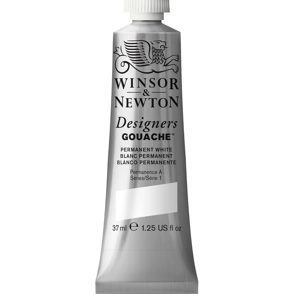 Winsor & Newton Designers Pintura Gouache en Tubo - Tubo de 1.2 onzas - Permanent White