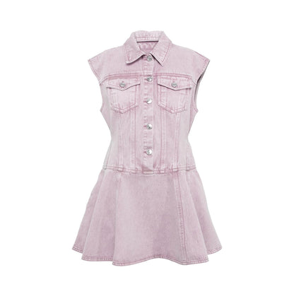 Steve Madden Vestido Liya Dress Chalk Violet (533) Vestido Mujer