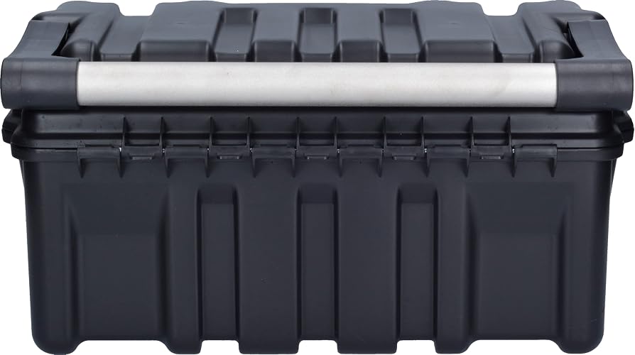 Urrea CPU17A Caja portaherramientas plástica con broches metálicos y charola 17" x 9" x 8"