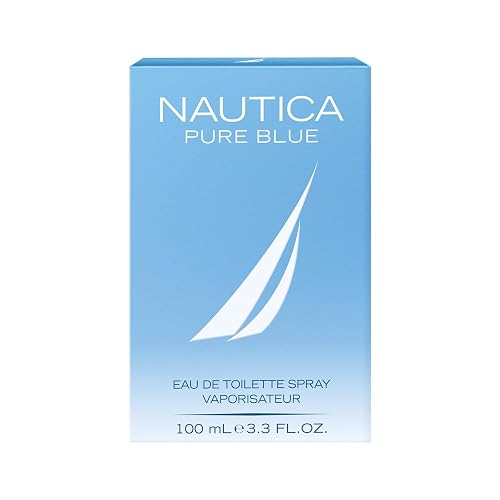 NÁUTICA, Blue Eau de Toilette, Fragancia Unisex, Aroma Fougère Marino, Vegano, Fresco y Duradero, 100 ML