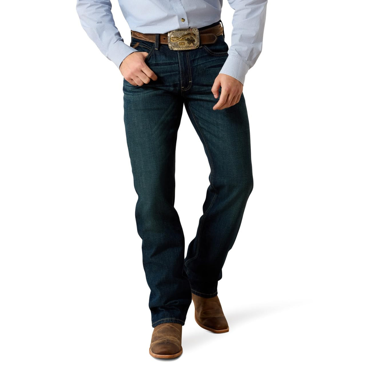 Ariat Jeans M4 de Talle bajo con Corte de Bota Jeans para para Hombre