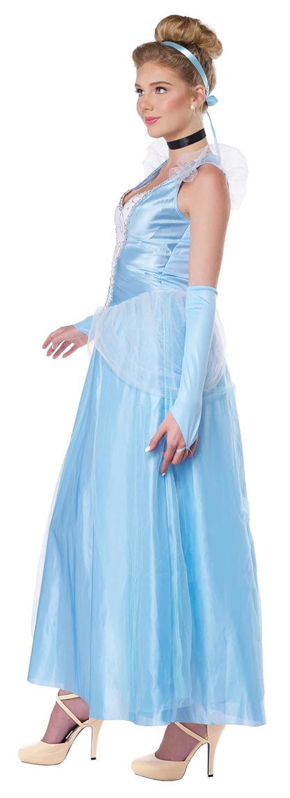 California Costumes Cenicienta clásica Disfraz de tamaño adulto mujeres