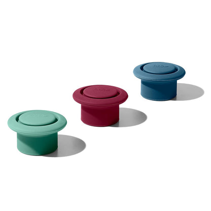 OXO Good Grips - Tapones de silicona para vino
