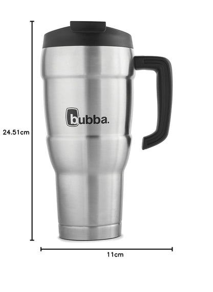 Bubba HERO XL Vacuum-Insulated Travel Mug, 30 oz, Stainless Steel