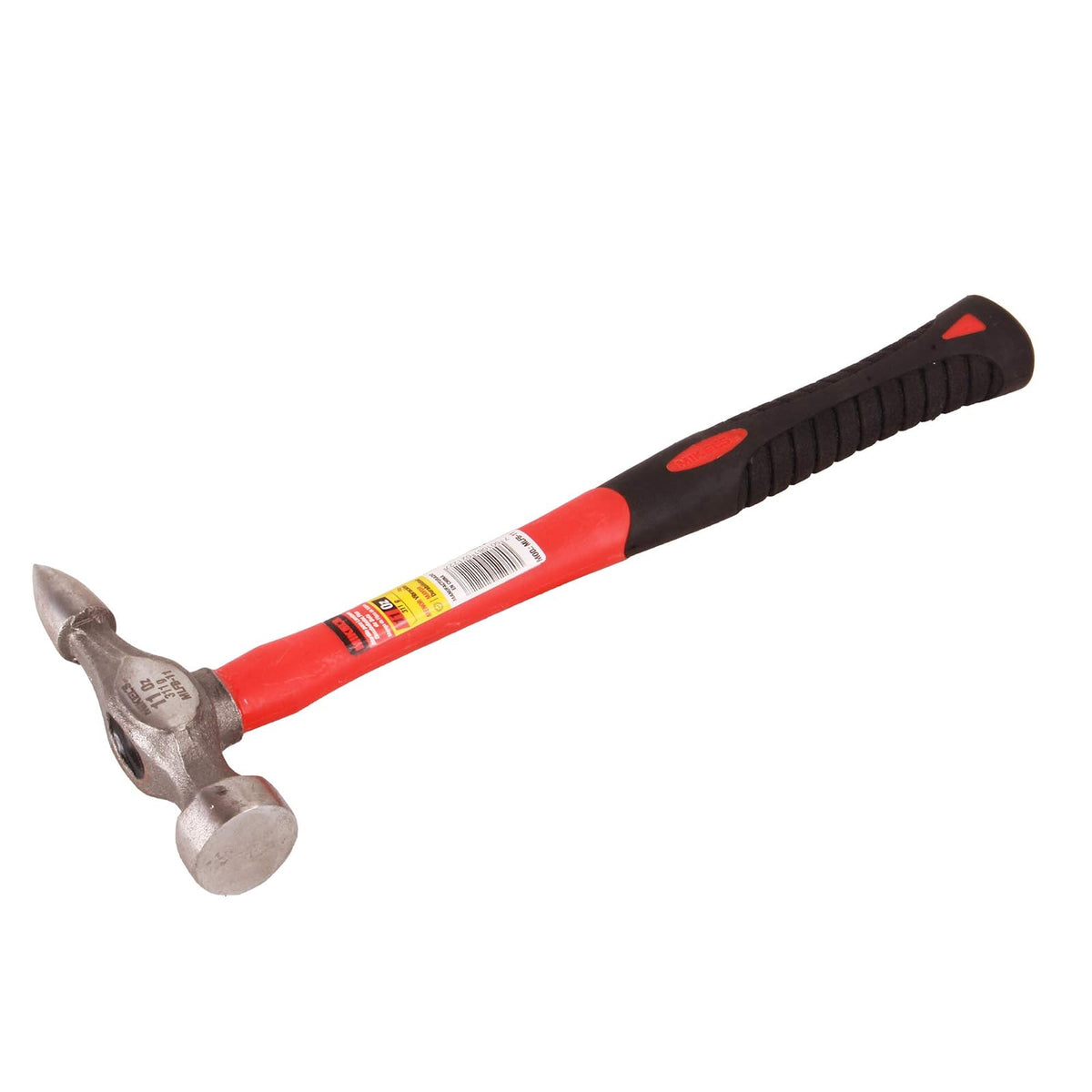 Mikel's MLFB-11 Martillo para Laminero Desabollador Fino de Bola, Mango de Fibra de Vidrio, 11 Oz