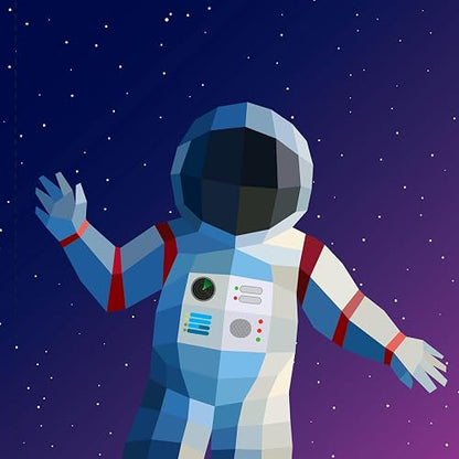 Paint by Sticker Kids: Outer Space: Create 10 Pictures One Sticker at a Time! Includes Glow-In-The-Dark Stickers