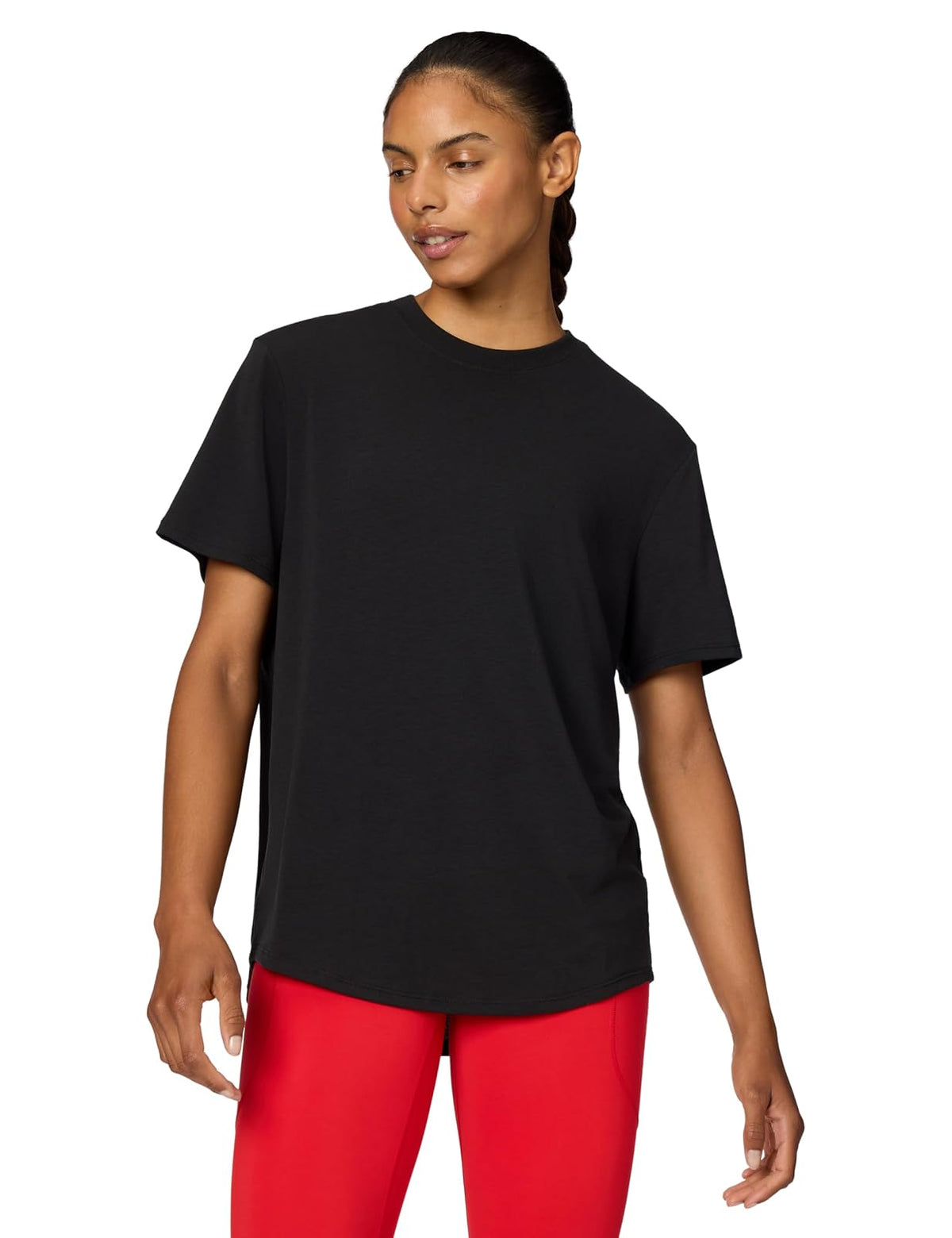 Nike One Relaxed playera Dri-FIT de manga corta para mujer - G - negro - negro