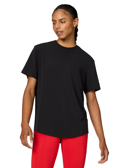 Nike One Relaxed playera Dri-FIT de manga corta para mujer - G - negro - negro