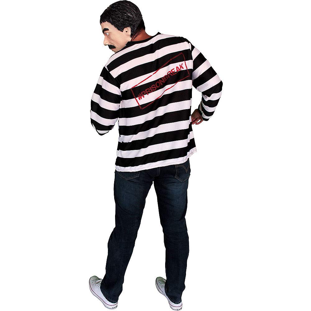 Ghoulish Productions Capo, Mascara El Unisex Adulto, Negro/beige, Estandar
