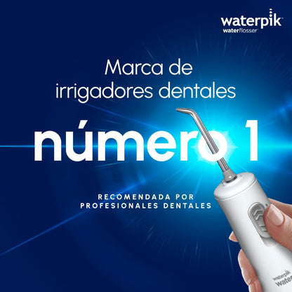 Waterpik Irrigador Bucal Ultra Plus WP-150. Máximo Rendimiento con 10 Ajustes y Depósito de Agua Extraíble. Elimina el 99% de las Bacterias de la Boca